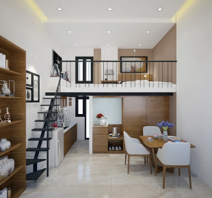 THIẾT KẾ THI CÔNG CĂN HỘ 30M2