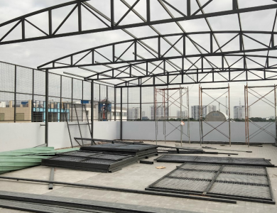 Xây dựng  nhà tiền chế quận 10