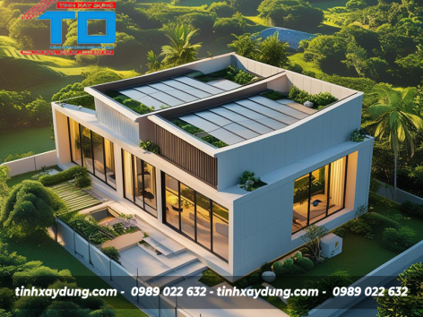 Thiết kế thi công nhà lắp ghép ở Bình Dương