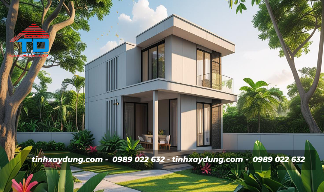 Thiết kế thi công nhà lắp ghép ở Bình Dương