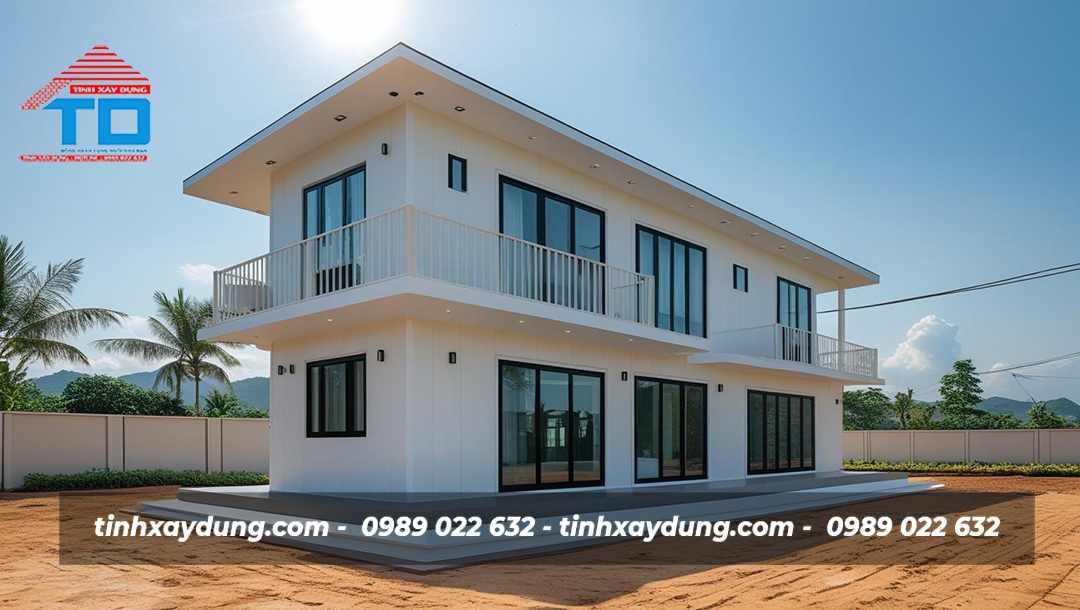Thiết kế thi công nhà lắp ghép ở Bình Dương