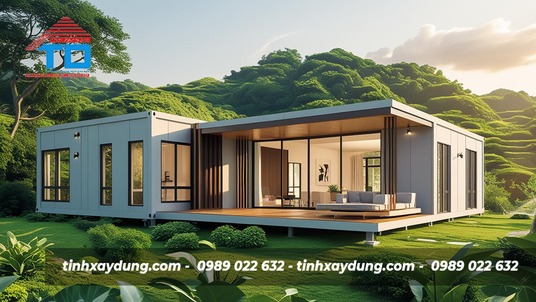 Thiết kế thi công nhà lắp ghép ở Bình Dương