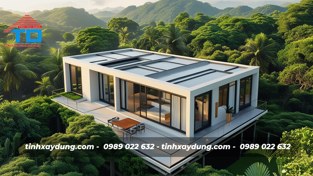 Thiết kế thi công nhà lắp ghép ở Bình Dương