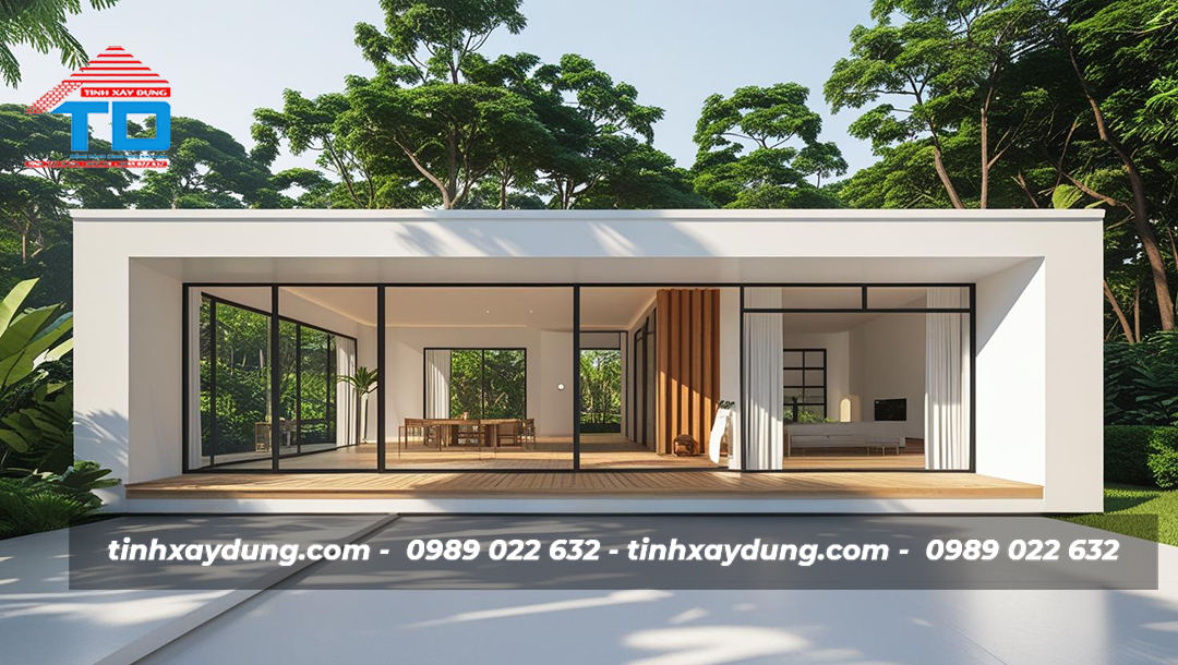 Thiết kế thi công nhà lắp ghép ở Bình Dương